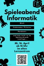 Spieleabend Plakat