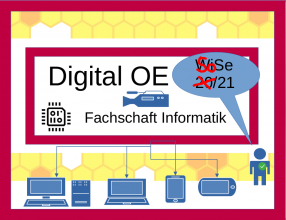 Bildbeschreibung: Digitale OE der Fachschaft Informatik im Sommersemester 2021